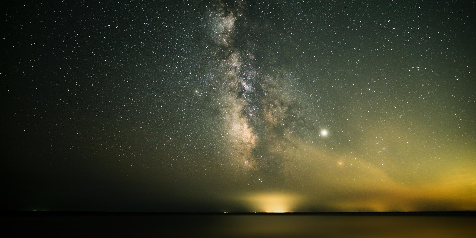 Milky Way over Block Island Sound; Aug. 30, 2019/Joe Ruggeri photo